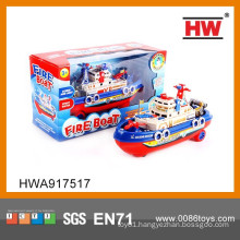 27cm Plastic BO Music And Light Water And Land Miniature Toy Boat